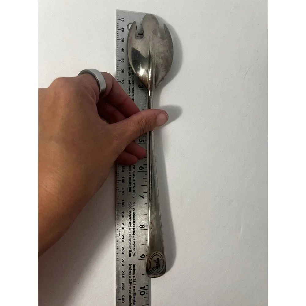 Studio Stainless Steel Serving Salad Fork 9.5